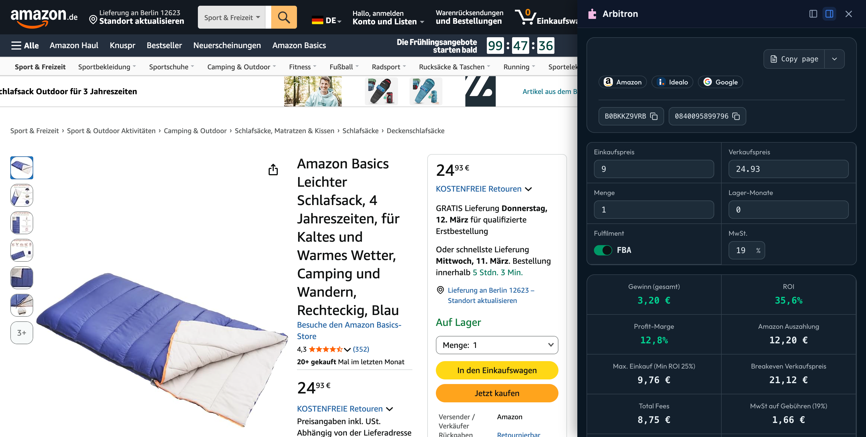 Arbitron Chrome extension